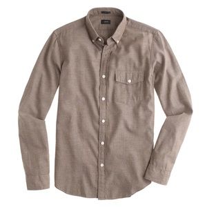 J. Crew Slim Fit Brushed Twill Shirt